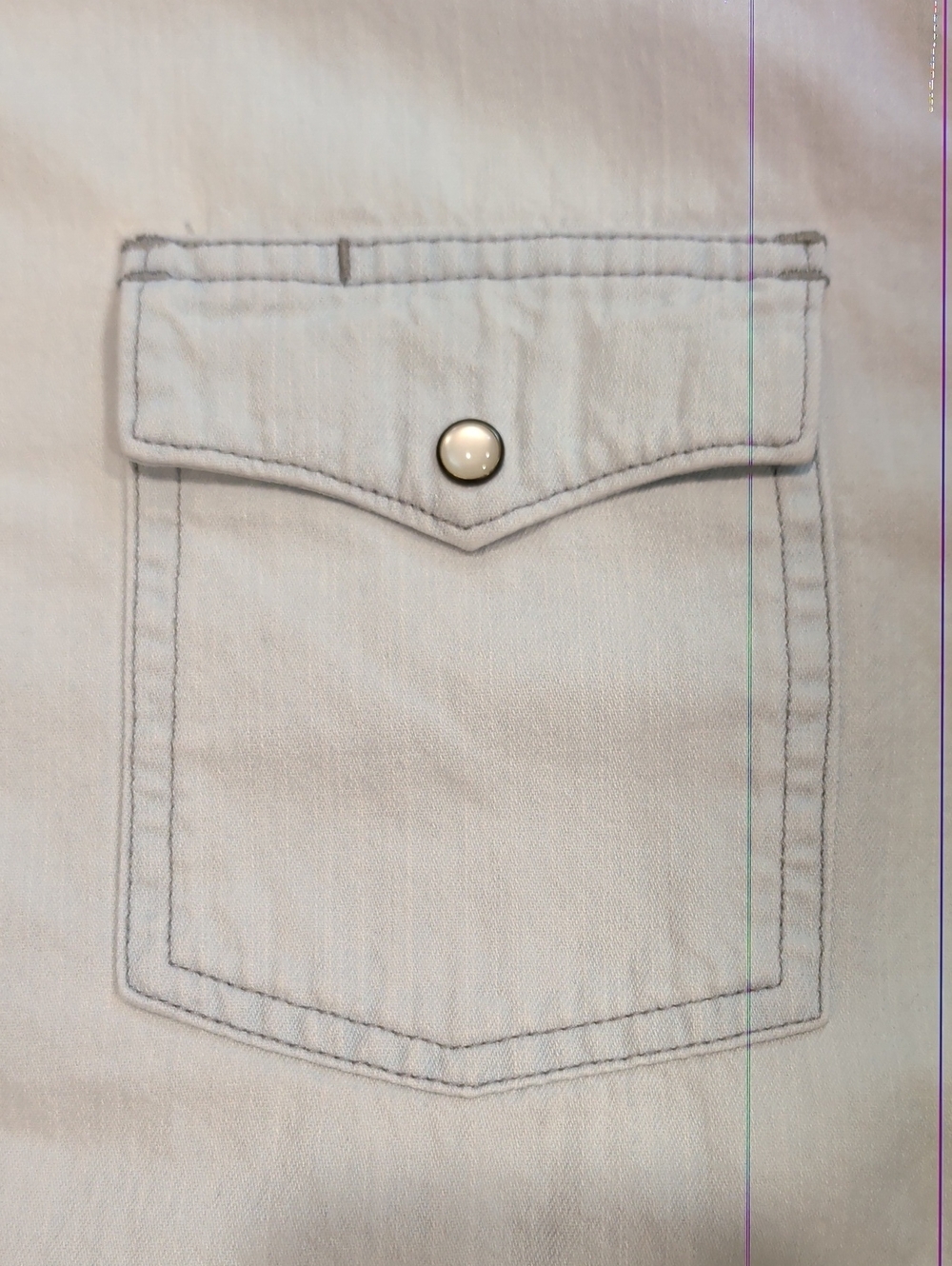 Tecovas Denim Pearl Snap - Picture 4 of 6
